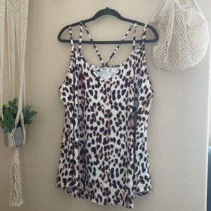 Double strap tank top